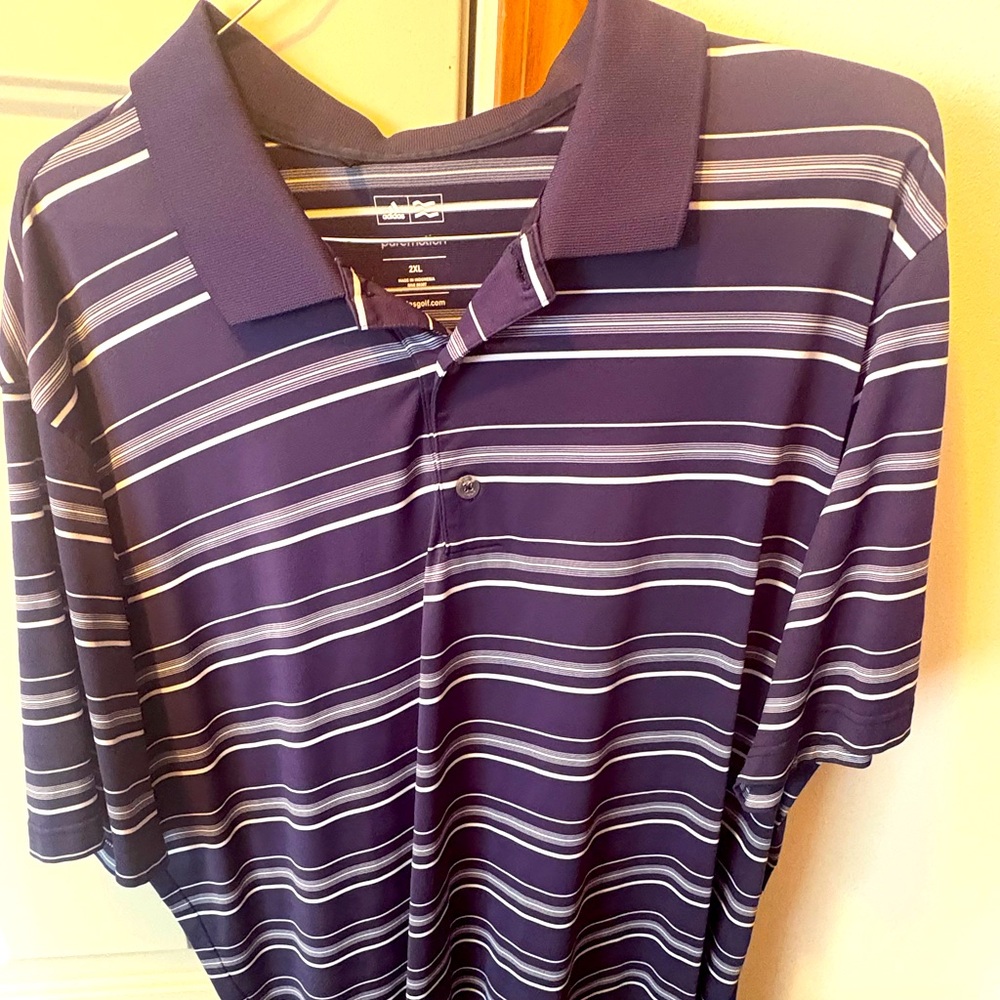 Navy Adidas Polo